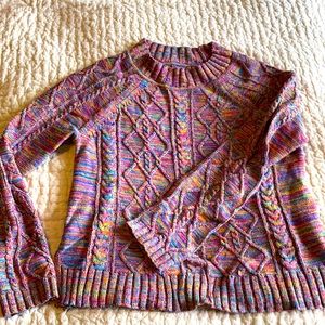 Gap Cable Knit Crew Sweater. Small TALL!